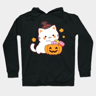 Cute trick or treat kitty Hoodie